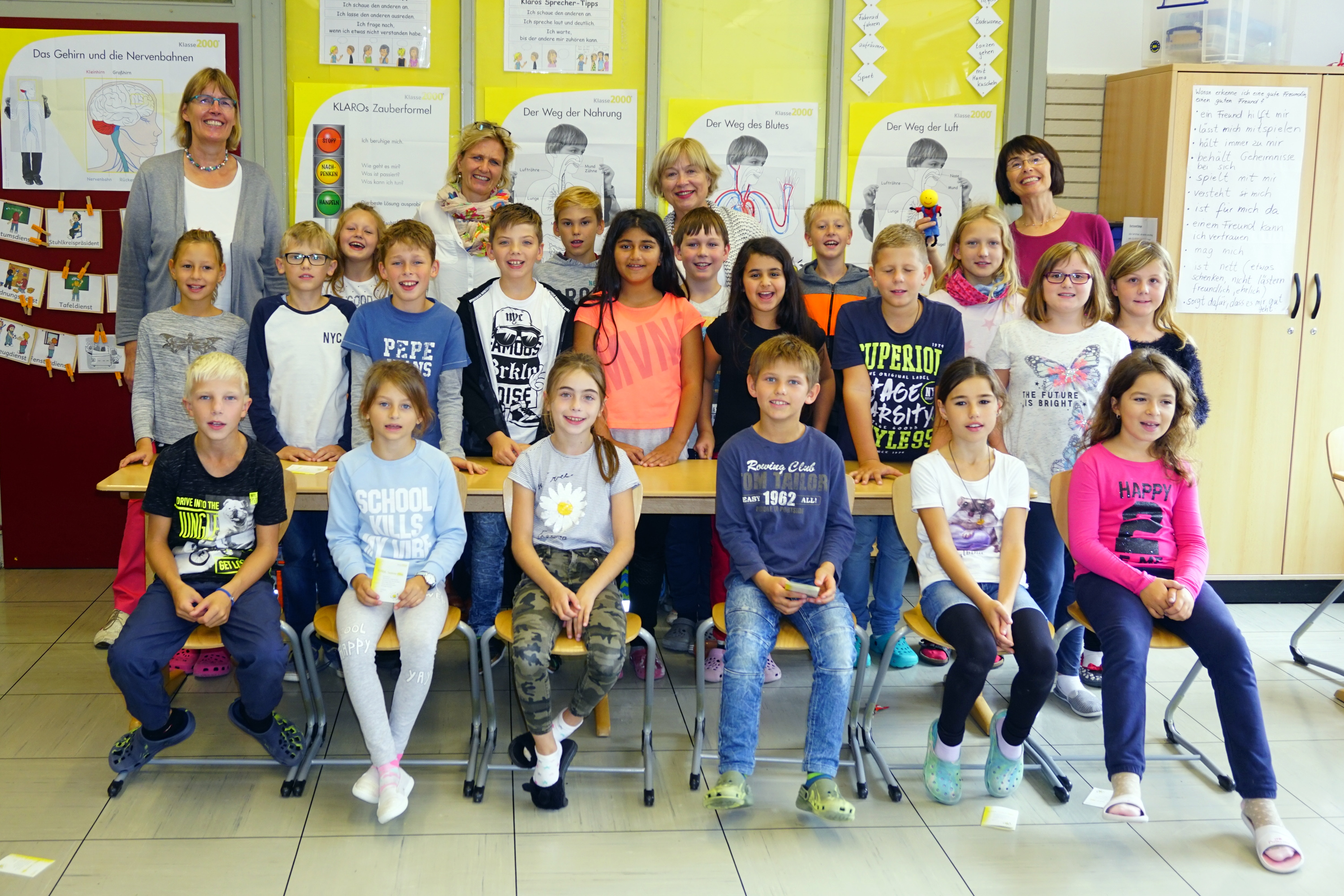 DAZ Klasse in der Schule Nord-Ost in Schwarzenbek
